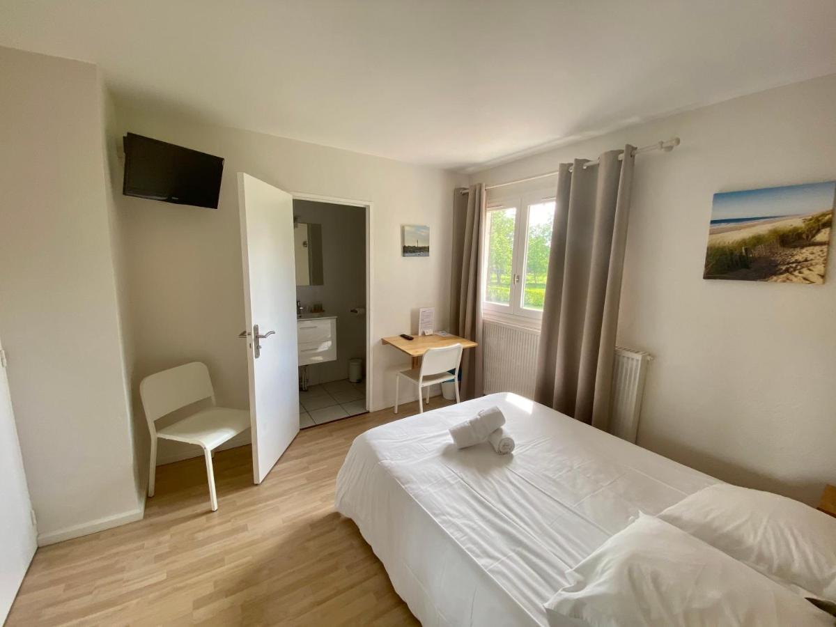 Hotel La Ferme D'En Chon Бискаррос Номер фото